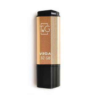 Флеш-накопичувач USB 32GB T&G 121 Vega Series Gold (TG121-32GBGD) 371036 фото