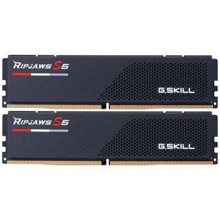 Модуль пам`ятi DDR5 2x32GB/6400 G.Skill Ripjaws S5 Black (F5-6400J3239G32GX2-RS5K) 473405 фото