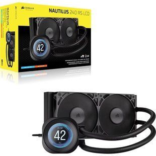Система водяного охолодження Corsair Nautilus 240 RS LCD (CW-9061031-WW) 578400 фото