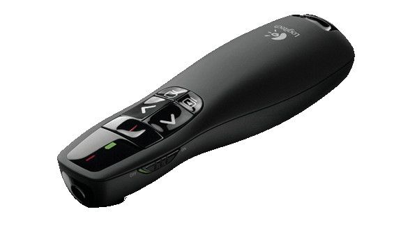 Пульт бездротовий Logitech R400 (910-001356) Black USB 189565 фото