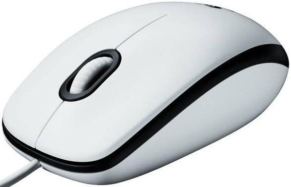 Миша Logitech M100 White (910-006764) 445170 фото