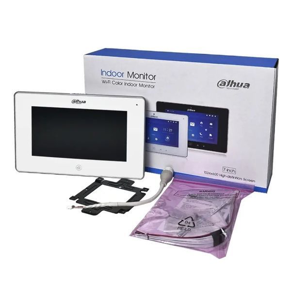 IP-відеодомофон Dahua DHI-VTH5221DW-S2 White 280820 фото