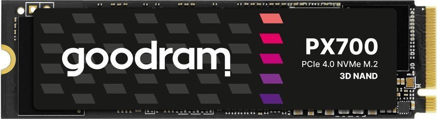 Накопичувач SSD 4TB Goodram PX700 M.2 2280 PCIe 4.0 x4 NVMe 3D NAND (SSDPR-PX700-04T-80) 485351 фото