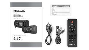 Акустична система REAL-EL X-777 Black 441724 фото