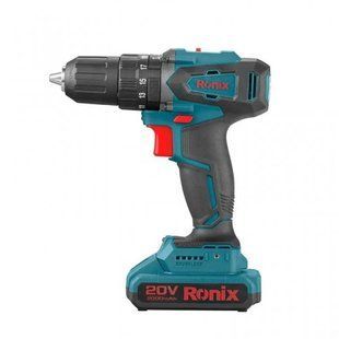 Дриль-шуруповерт ударний акумуляторний Ronix 8900K 475612 фото