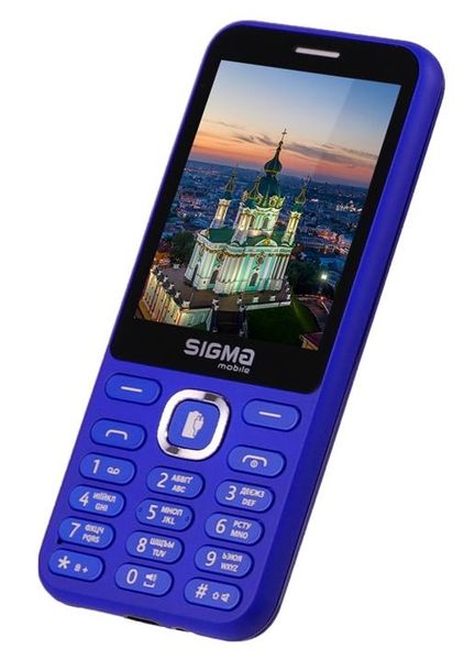 Мобiльний телефон Sigma mobile X-style 31 Power Type-C Dual Sim Blue 448247 фото