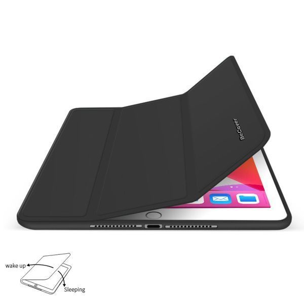 Чохол-книжка BeCover Tri Fold Soft TPU з кріпленням Apple Pencil для Apple iPad Air (4/5) 2020/2022 10.9" Black (711106) 565314 фото