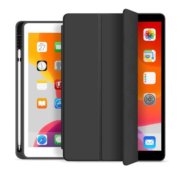 Чохол-книжка BeCover Tri Fold Soft TPU з кріпленням Apple Pencil для Apple iPad Air (4/5) 2020/2022 10.9" Black (711106) 565314 фото