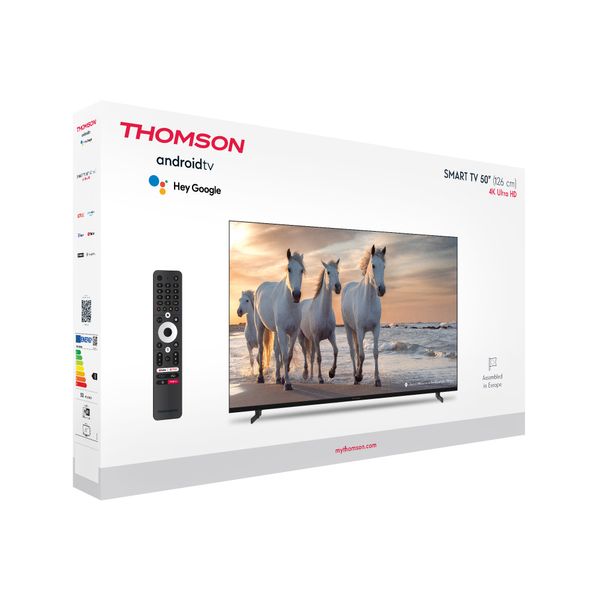 Телевiзор Thomson Android TV 50" UHD 50UA5S13 507634 фото