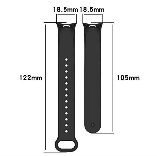 Силіконовий ремінець BeCover для Xiaomi Mi Smart Band 8 Pine-Green (709395) 482503 фото