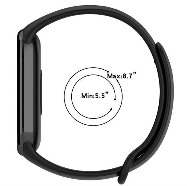 Силіконовий ремінець BeCover для Xiaomi Mi Smart Band 8 Pine-Green (709395) 482503 фото