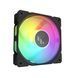 Вентилятор Asus TUF Gaming TR120 ARGB Reverse Triple Pack Black (90DA00D0-B09020) 551783 фото 3