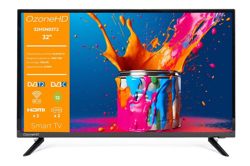 Телевiзор OzoneHD 32HSN83T2 481585 фото