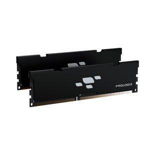 Модуль пам`ятi DDR5 2x16GB/5600 Prologix Black (PRO32GB5600B5K) 532528 фото