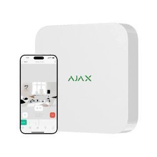 Відеореєстратор Ajax NVR (8ch) White 482804 фото