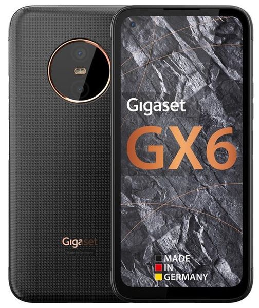 Смартфон Gigaset GX6 IM 6/128 GB Dual Sim Titanium Black (S30853H1528R112) 475978 фото