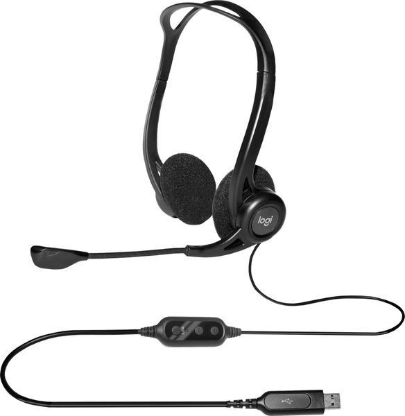 Гарнітура Logitech PC 960 USB (981-000100) 26978 фото