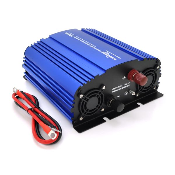 Інвертор напруги TommaTech MS-1200, 12V/220V, 1200W (MS-1200/29445) 444433 фото