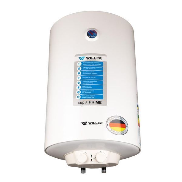 Водонагрівач Willer EV100DR серія Prime 475774 фото