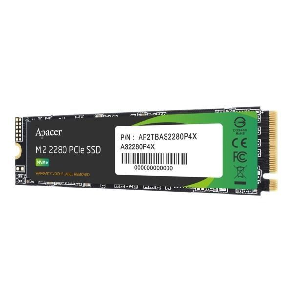 Накопичувач SSD 256GB Apacer AS2280P4X M.2 2280 PCIe 3.0 x4 3D TLC (AP256GAS2280P4X-1) 487150 фото