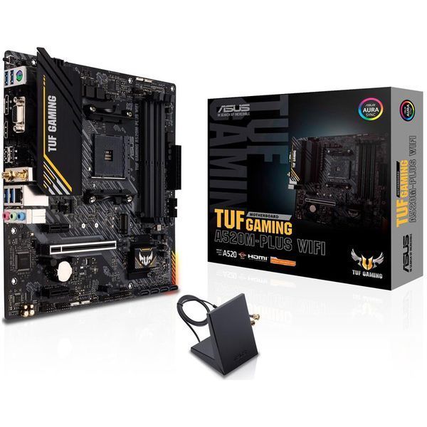 Материнська плата Asus TUF Gaming A520M-Plus WiFi Socket AM4 424449 фото