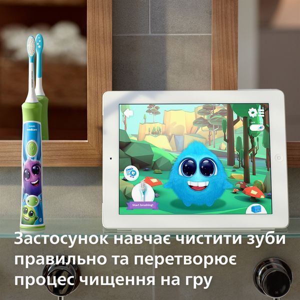Зубна електрощітка Philips Sonicare For Kids HX6352/11 570662 фото