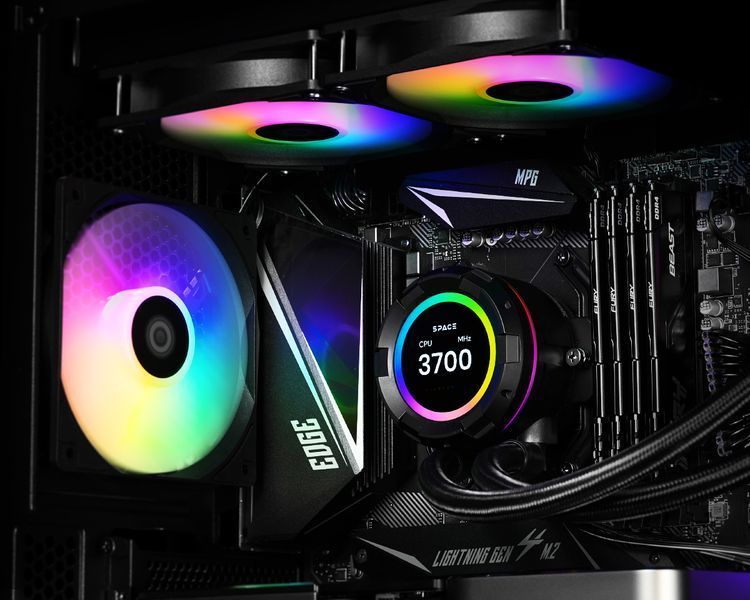 Система водяного охолодження ID-Cooling Space LCD SL240 XE 514931 фото