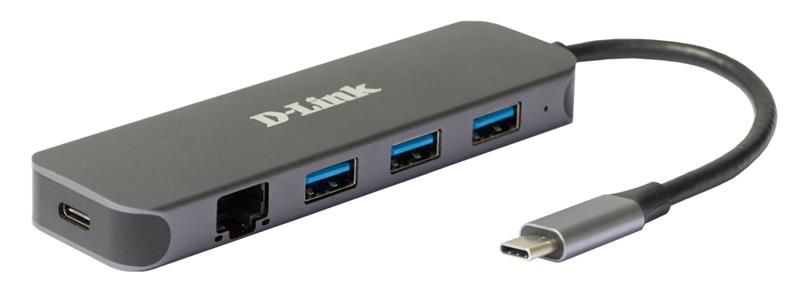 Концентратор USB Type-C D-Link DUB-2334 434389 фото