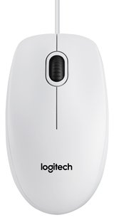 Миша Logitech B100 White (910-003360) 53775 фото