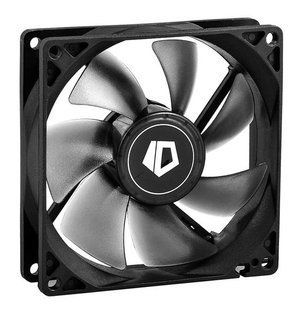 Вентилятор ID-Cooling NO-9225-SD, 92x92x25мм, 3-pin, чорний 228947 фото