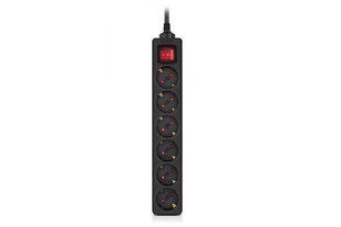 Фільтр живлення REAL-EL RS-6 Protect M 5м Black (EL122300036) 447905 фото