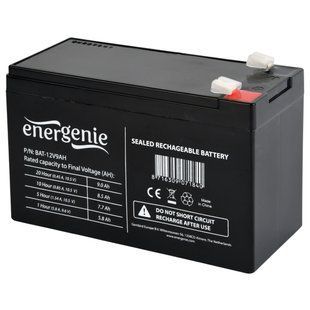 Акумуляторна батарея EnerGenie 12V 9AH (BAT-12V9AH) AGM 44661 фото