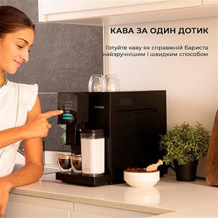 Кавомашина Cecotec Cremmaet Compactccino Black-Silver (CCTC-01800) 519707 фото