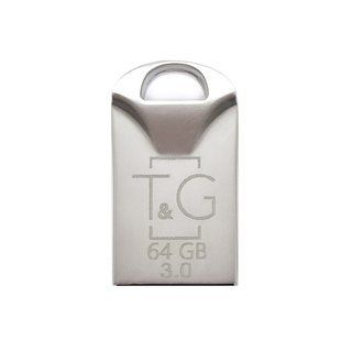 Флеш-накопичувач USB3.0 64GB T&G 106 Metal Series Silver (TG106-64G3) 325302 фото