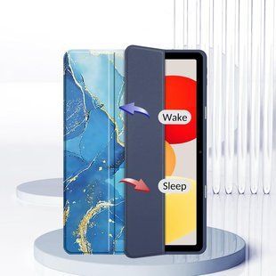 Чохол-книжка BeCover Soft Edge TPU для Xiaomi Redmi Pad SE 8.7 Blue Marble (712572) 552164 фото