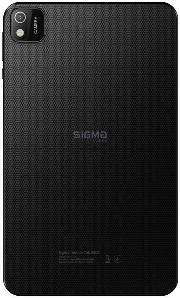 Планшет Sigma mobile Tab A802 4G Black (4827798766712) 468619 фото