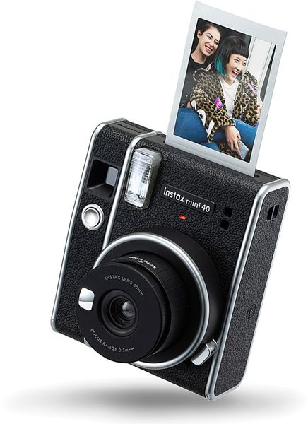 Фотокамера миттєвого друку Fujifilm Instax Mini 40 Black (16696863) 529204 фото