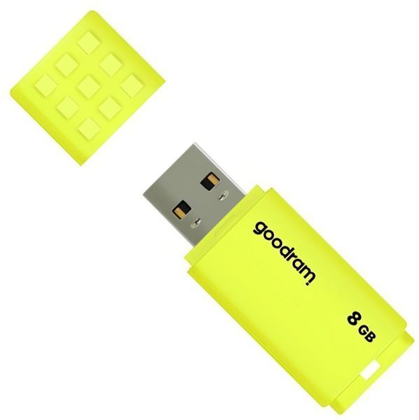 Флеш-накопичувач USB2.0 8GB Goodram UME2 Yellow (UME2-0080Y0R11) 286331 фото
