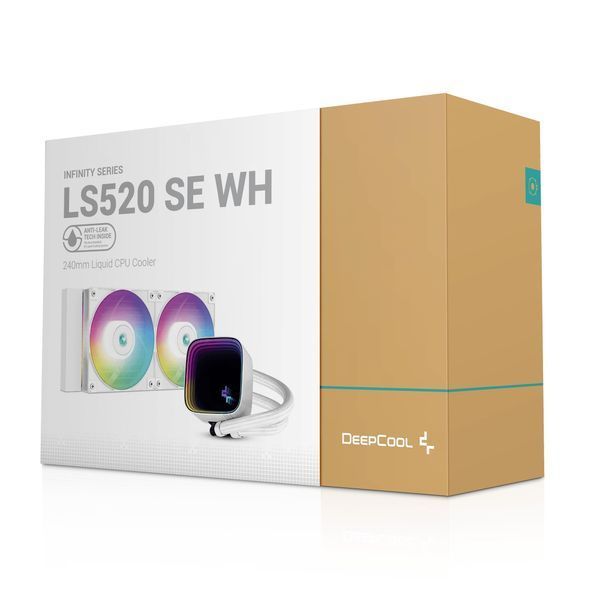 Система водяного охолодження DeepCool LS520 SE White (R-LS520-WHAMMM-G-1) 535309 фото