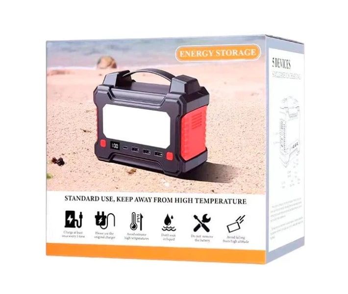 Зарядна станція Remax RPP-325 Tank Series 150W 36000mAh Black-Red (6954851243069) 515399 фото