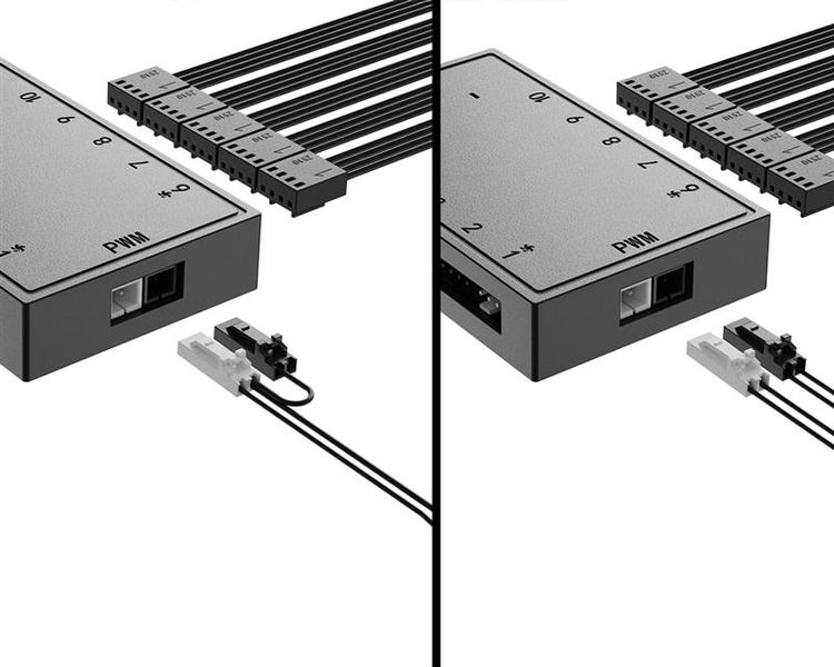 Хаб для вентиляторів ID-Cooling FH-10 PWM 481891 фото