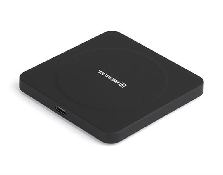 Бездротовий зарядний пристрій REAL-EL WL-710 1.5A 5W Black 296272 фото