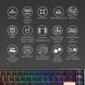 Клавіатура Ducky One 3 SF Cherry MX Red RGB UA USB Black (DKON2167ST-RUAPXCLAWSC1) 537202 фото 9