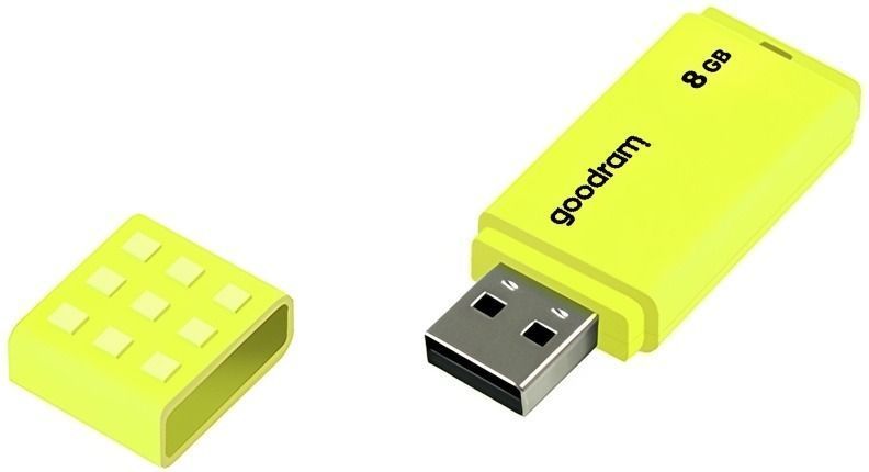 Флеш-накопичувач USB2.0 8GB Goodram UME2 Yellow (UME2-0080Y0R11) 286331 фото