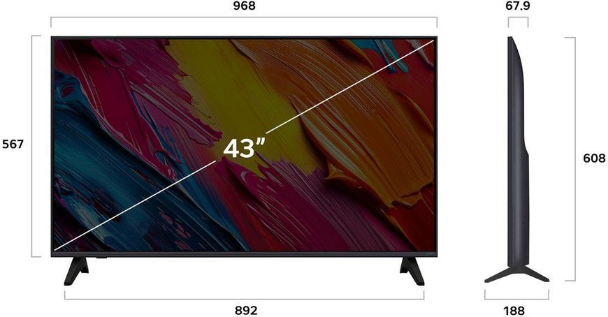 Телевізор LG 43QNED70A6A 609407 фото