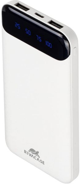 Універсальна мобільна батарея Rivacase Rivapower 10000mAh White (VA2240) 472952 фото