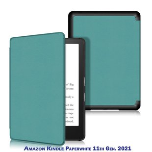 Чохол-книжка BeCover Smart для Amazon Kindle Paperwhite 11th Gen. 2021 Dark Green (707204) 394596 фото