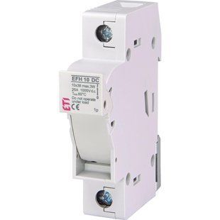 Тримач запобіжника ETI EFH 10 1P 25A 1000V DC (2540201) 601362 фото