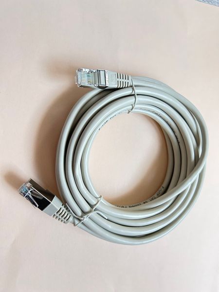 Патч-корд Strax CAT5e grau 5 м (4049759030148) Bulk 486259 фото