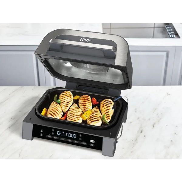 Гриль Ninja Foodi MAX Air Grill & Air Fryer з Сooking probe DG551EU 558789 фото